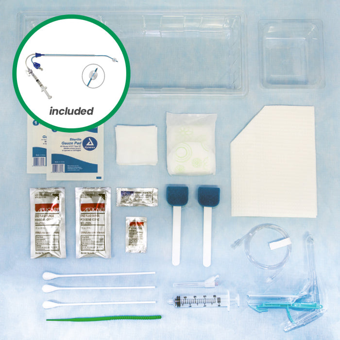 HSG Tray with Shapeable HS Catheter