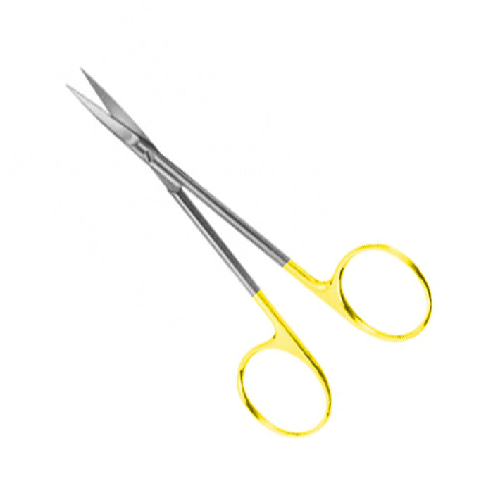 Iris Scissors, Tungsten Carbide w/ Serrated Blade