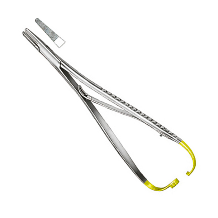 Mathieu Needle Holder with tungsten carbide inserts