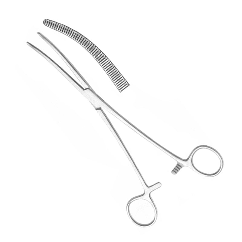 Pean Hemostat 14 Curved Fishing Forceps Locking Clamps