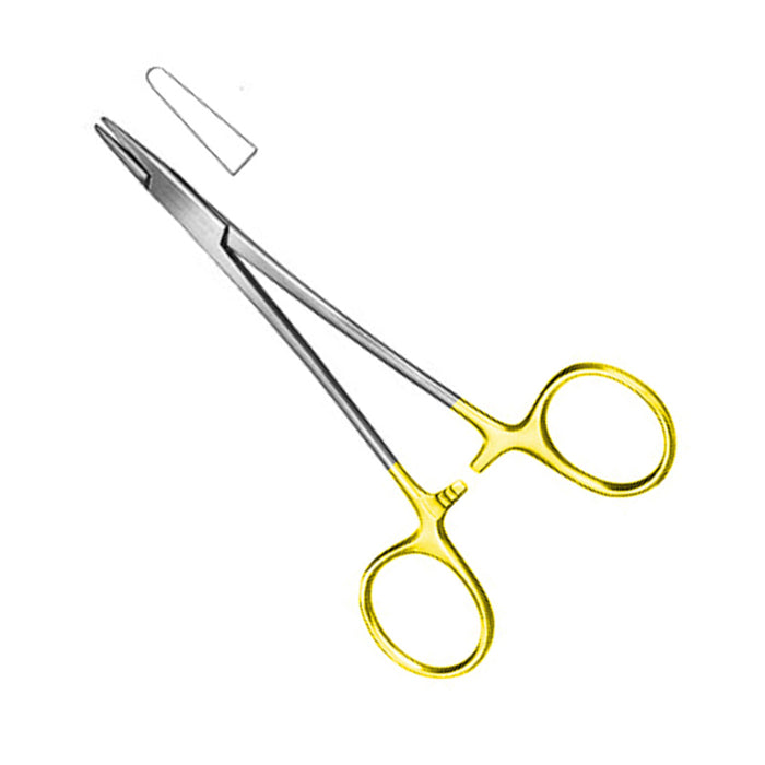 Webster Needle Holder with tungsten carbide inserts